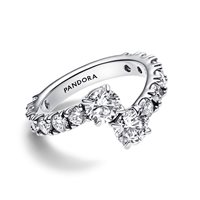 Anello Pandora Donna in Argento Zirconia 193149C01-48 - 193149C01-52